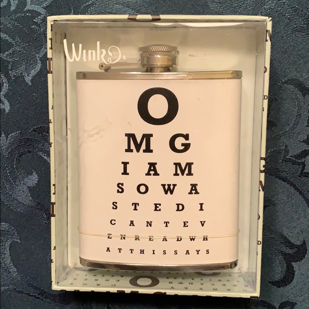 Wink 7oz Novelty Flask